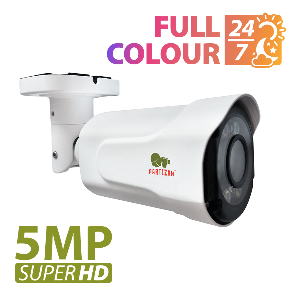 Partizan AHD camera COD-VF3SE SuperHD FULL COLOUR