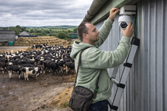 Farm CCTV systems installed on agricultural and rural properties in Ireland